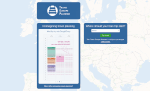 screenshot of article on data visualisation for UN